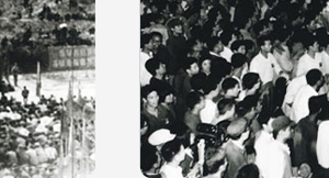 Historical Dongfeng construction scene